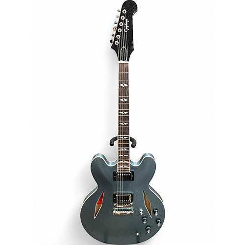 Used Epiphone  DAVE GROHL SIGNITURE DG335 Pelham Blue Hollow Body Electric Guitar Pelham Blue