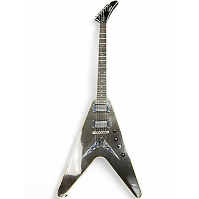 Used Epiphone DAVE MUSTAINE FLYING V CUSTOM BLACK METALLIC Solid Body Electric Guitar