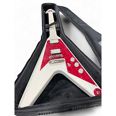 Used Epiphone DAVE RUDE SIGNATURE V WHITE Solid Body Electric Guitar