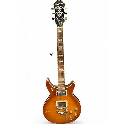 Used Epiphone DC Pro Desert Burst Solid Body Electric Guitar