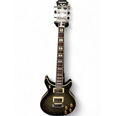 Used Epiphone DC Pro MIDNIGHT EBONY Solid Body Electric Guitar