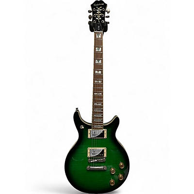 Used Epiphone DC Pro WILD IVY Solid Body Electric Guitar