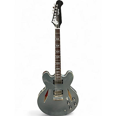 Used Epiphone DG-335 Dave Grohl Signature Lake Pelham Blue Hollow Body Electric Guitar