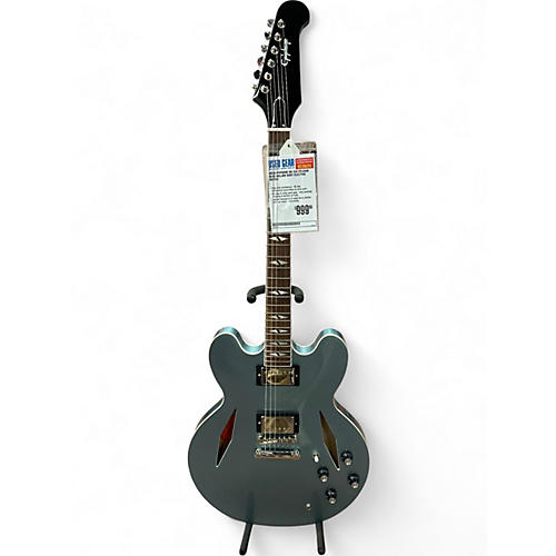Used Epiphone DG-335 Pelham Blue Hollow Body Electric Guitar Pelham Blue