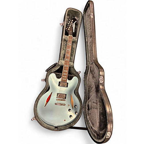 Used Epiphone DG 335 Pelham Blue Hollow Body Electric Guitar Pelham Blue