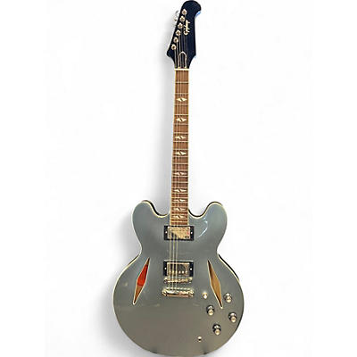 Used Epiphone DG335 Baltic Blue Hollow Body Electric Guitar