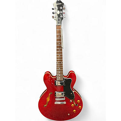 Used Epiphone DOT 335 Heritage Cherry Hollow Body Electric Guitar