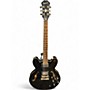 Used Epiphone DOT BLACK PEARL BLACK Hollow Body Electric Guitar BLACK