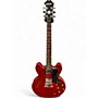 Used Epiphone DOT CH Cherry Hollow Body Electric Guitar Cherry