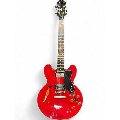 Used Epiphone DOT CH cherry Hollow Body Electric Guitar