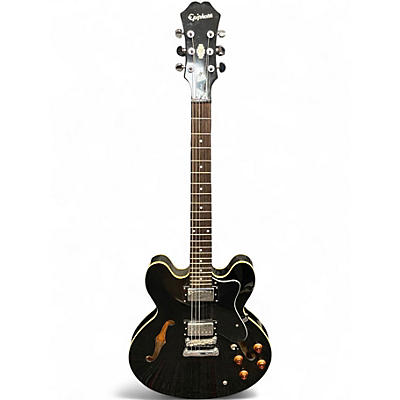 Used Epiphone DOT EB BLACK Hollow Body Electric Guitar