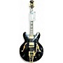Used Epiphone DOT ES 355  Ebony Hollow Body Electric Guitar Ebony