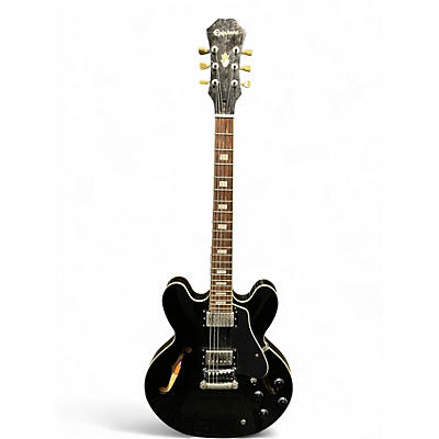 Used Epiphone DOT ES335 PRO Black Hollow Body Electric Guitar