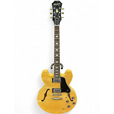 Used Epiphone DOT ES335 PRO Natural Hollow Body Electric Guitar