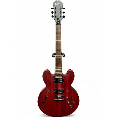 Used Epiphone DOT Studio WC Cherry Hollow Body Electric Guitar