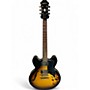 Used Epiphone DOT VS 3 Tone Sunburst Hollow Body Electric Guitar 3 Tone Sunburst