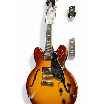 Used Epiphone DOTES335PROII 2 Color Sunburst Hollow Body Electric Guitar