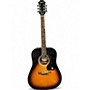 Used Epiphone DR 100 Vintage Sunburst Acoustic Guitar Vintage Sunburst