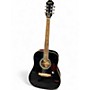 Used Epiphone DR100 BLACK Acoustic Guitar BLACK