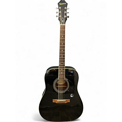 Used Epiphone DR100 BLACK Acoustic Guitar