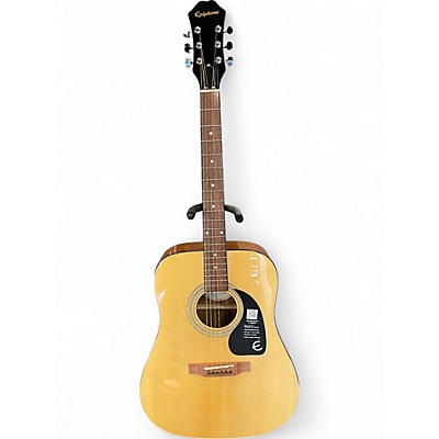 Used Epiphone DR100 Natural Acoustic Guitar