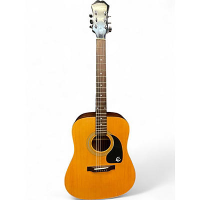 Used Epiphone DR100 Natural Acoustic Guitar