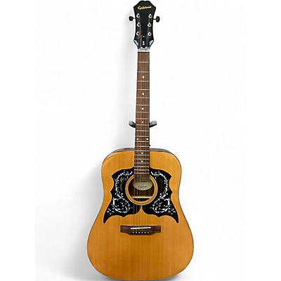 Used Epiphone DR100 Natural Acoustic Guitar