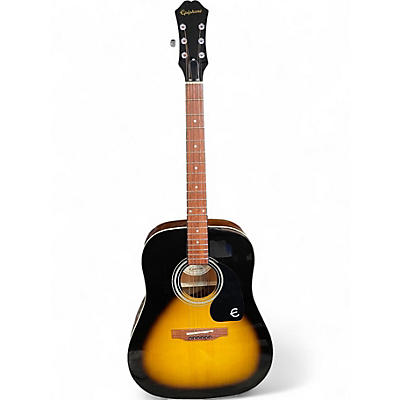Used Epiphone DR100 Sunburst Acoustic Guitar