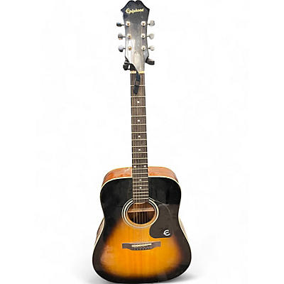 Epiphone Used Epiphone DR100 Vintage Sunburst Acoustic Guitar