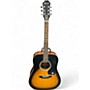 Used Epiphone DR100 Vintage Sunburst Acoustic Guitar Vintage Sunburst