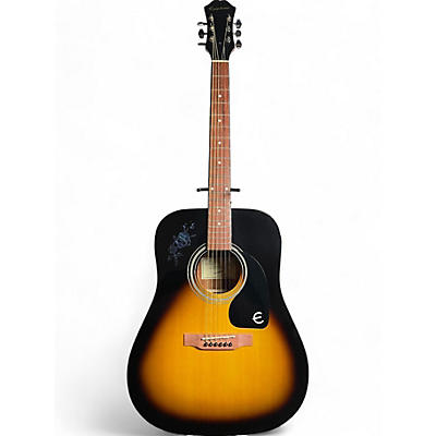 Epiphone Used Epiphone DR100 sunburst Acoustic Guitar