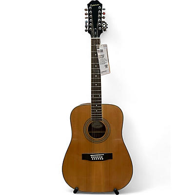 Epiphone Used Epiphone DR212 Natural 12 String Acoustic Guitar