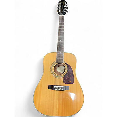 Used Epiphone DR212 Natural 12 String Acoustic Guitar
