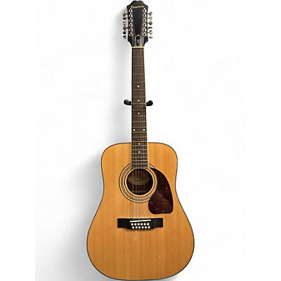 Used Epiphone DR212 Natural 12 String Acoustic Guitar