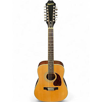 Used Epiphone DR212 Natural 12 String Acoustic Guitar