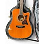 Used Epiphone DR500MCE Masterbuilt Natural Acoustic Electric Guitar Natural