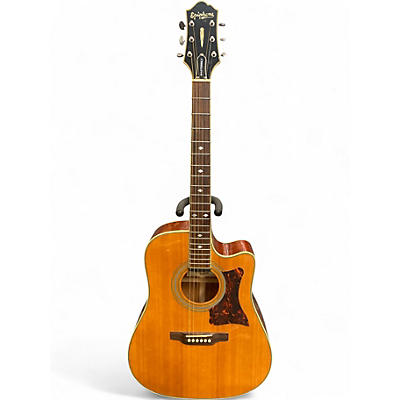 Used Epiphone DR500MCE Masterbuilt Spruce Acoustic Electric Guitar