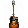 Used Epiphone DR500MCE Masterbuilt Sunburst Acoustic Electric Guitar Sunburst