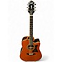 Used Epiphone DR500MCE Masterbuilt Vintage Natural Acoustic Electric Guitar Vintage Natural