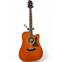 Used Epiphone DR500MCE Masterbuilt Vintage Natural Acoustic Electric Guitar Vintage Natural