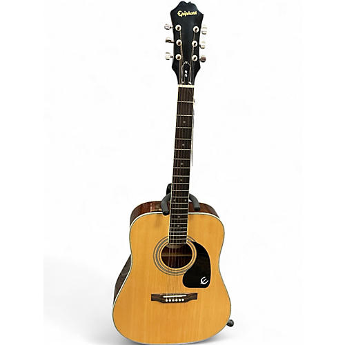 Used Epiphone DR90 Natural Acoustic Guitar Natural