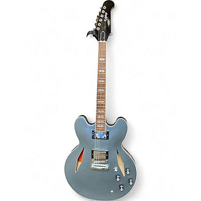 Used Epiphone Dave Grohl DG-335 Ice Blue Metallic Solid Body Electric Guitar