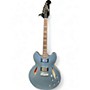 Used Epiphone Dave Grohl DG-335 Ice Blue Metallic Solid Body Electric Guitar Ice Blue Metallic