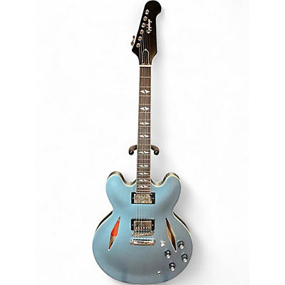 Used Epiphone Dave Grohl DG-335 Pelham Blue Hollow Body Electric Guitar
