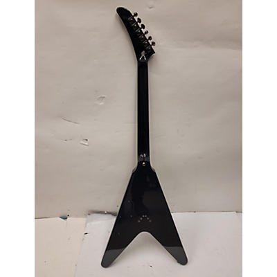 Epiphone Used Epiphone Dave Mustaine Flying V Custom Black Sparkle Solid Body Electric Guitar