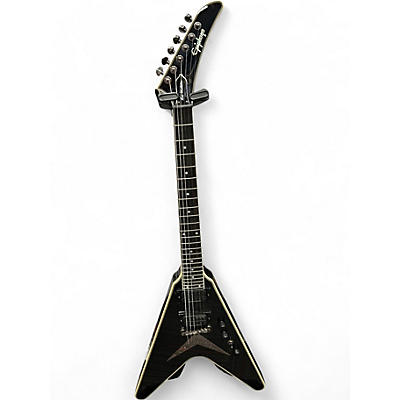 Used Epiphone Dave Mustaine Signature Flying V Custom Black Solid Body Electric Guitar