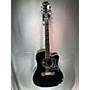 Used Epiphone Used Epiphone Dave Navarro Signature Ebony Acoustic Electric Guitar Ebony