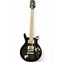 Used Epiphone Del Rey Trans Black Solid Body Electric Guitar Trans Black