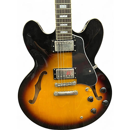 Used Epiphone Dot 2 Color Sunburst Hollow Body Electric Guitar 2 Color Sunburst