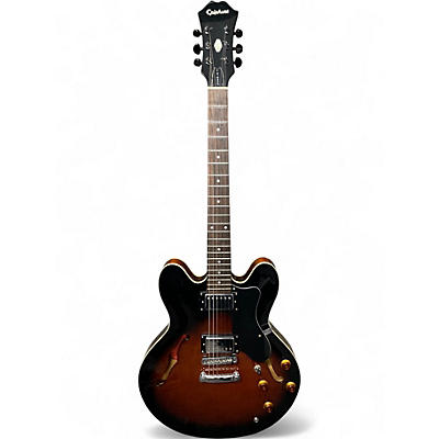 Used Epiphone Dot 2 Color Sunburst Hollow Body Electric Guitar